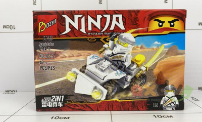 Фото Конструктор "Ниндзя / Ninja" Громовой мечник 2в1 47 дет. в интернет-магазине axdv.ru