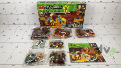 Фото Конструктор "Мой мир / My World" 378 дет. в интернет-магазине axdv.ru