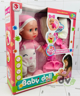 Фото Пупс интерактивная Baby Doll в интернет-магазине axdv.ru