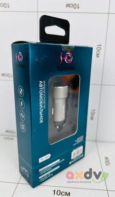 Фото Автомобильный адаптер YL303 (2Usb2,4А) в интернет-магазине axdv.ru