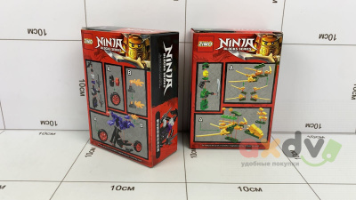 Фото Конструктор Ниндзя / Ninja на технике 12шт в блоке в интернет-магазине axdv.ru