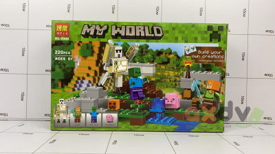 Фото Конструктор "Мой мир / My World" 220 дет. в интернет-магазине axdv.ru
