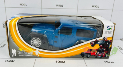 Фото Машина "Диапазон / Range" светозвуковая трансформер "Суперкар / Super Car" в интернет-магазине axdv.ru