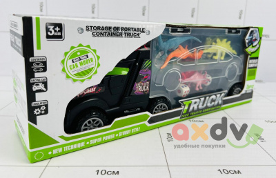 Фото Машина "Грузовик-динозавр / Truck Dino" + настольная игра в интернет-магазине axdv.ru