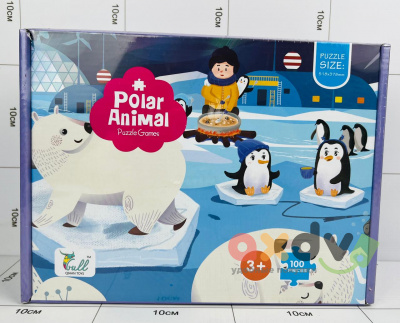 Фото Пазл "Полярное животное / Polar Animal" 100 дет. в интернет-магазине axdv.ru