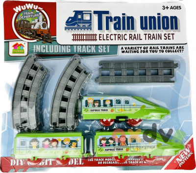 Фото Железная дорога "Объединение поездов / Train Union" 66014 в интернет-магазине axdv.ru