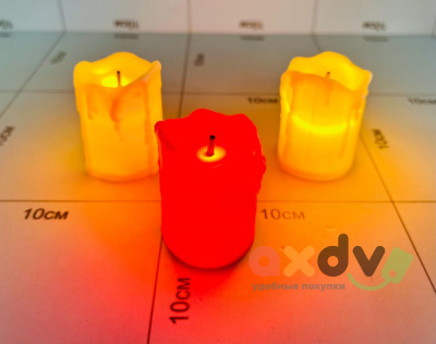 Фото Свеча пластиковая, светодиодная в интернет-магазине axdv.ru