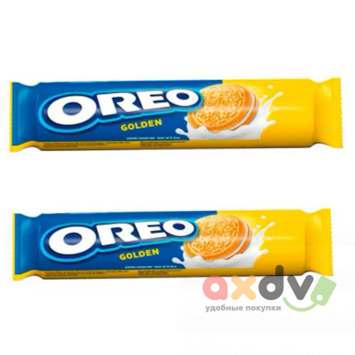 Фото Печенье Орео Золотой / Oreo Golden 154гр*16шт (Импорт) в интернет-магазине axdv.ru