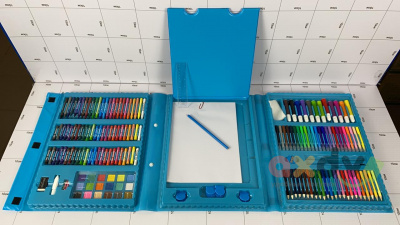 Фото Кейс Набор для рисования "Художественный набор / Art Set" розовый 176 дет. в интернет-магазине axdv.ru