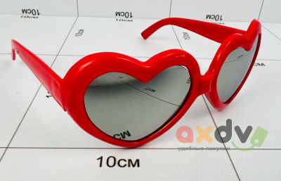 Фото Очки детские солнцезащитные "Сердечки" 1/24 в интернет-магазине axdv.ru