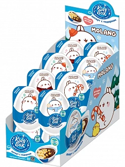 Фото КИДС БОКС / KIDS BOX "Моланг / Molang" Десерт с подарком 20г*16шт в интернет-магазине axdv.ru / аиксдв