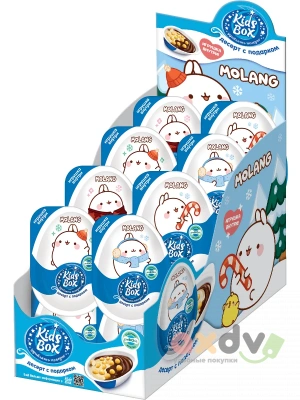 Фото КИДС БОКС / KIDS BOX "Моланг / Molang" Десерт с подарком 20г*16шт в интернет-магазине axdv.ru