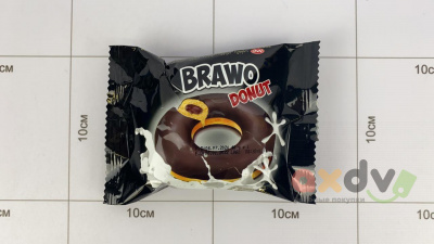 Фото Пончик ЭНИ Браво / ANI® Brawo (Donut с начинкой в шоколадной глазури со вкусом какао) 6*24*40г.; СК-012 Турция 2024 в интернет-магазине axdv.ru