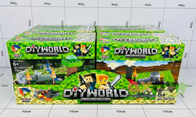 Фото Конструктор "Мир поделок / Diy World" TM7210 (70-74 дет.) в интернет-магазине axdv.ru