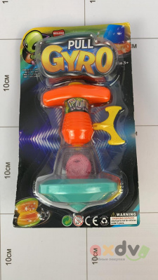 Фото Игрушка-волчок "ТЯГОВЫЙ ГИРОСКОП / PULL GYRO" в интернет-магазине axdv.ru