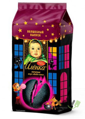 Фото Печенье Аленка вкус Бабл-гам 115гр*12шт в интернет-магазине axdv.ru