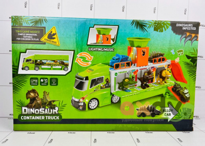 Фото Игровой набор "Контейнеровоз-динозавр / Dinosaur container Truck" в интернет-магазине axdv.ru