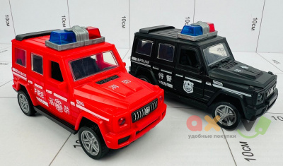 Фото Машина инерционная с открывающимися дверьми Бездорожье / OFF-Road 1/8 в интернет-магазине axdv.ru