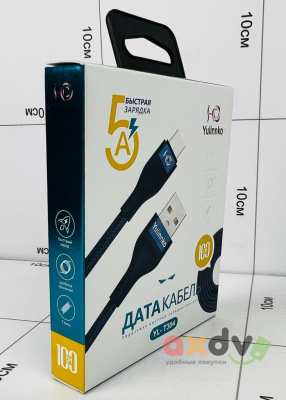 Фото Зарядный шнур TYPE-C 100см YL-T304 в интернет-магазине axdv.ru