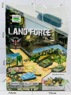 Фото Набор для игры и творчества на тему сухопутных войск / Land Force Open and Play Set в интернет-магазине axdv.ru