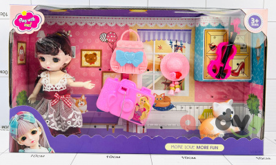 Фото Кукла "Кукла Забавная / DOLL Funny" 1/3шт в интернет-магазине axdv.ru