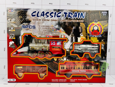 Фото Железная дорога Классический поезд / Classic Train 412см в интернет-магазине axdv.ru