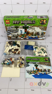 Фото Конструктор "Мой мир / My World" 284 дет. в интернет-магазине axdv.ru