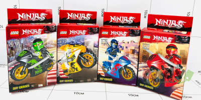 Фото Конструктор "Ninjago на мотоцикле 1973" 1/16шт в интернет-магазине axdv.ru