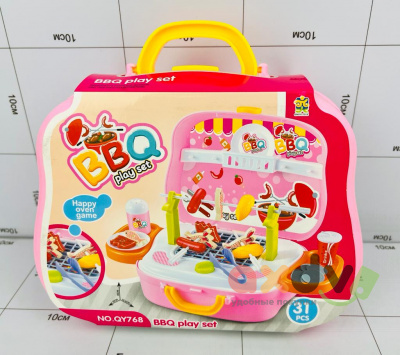 Фото Чемоданчик "Игровой набор для барбекю / BBQ Play Set" в интернет-магазине axdv.ru