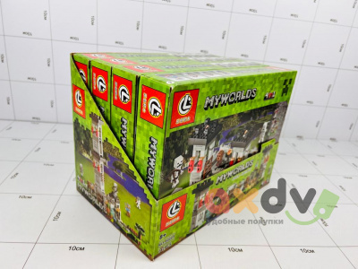 Фото Конструктор "Мой мир / My World" 80004 (185-187 дет.) в интернет-магазине axdv.ru