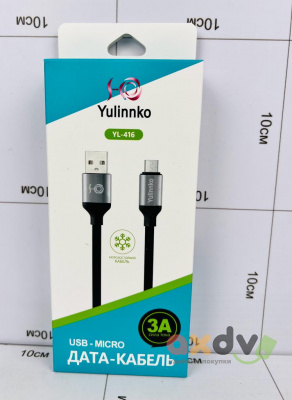 Фото Зарядный кабель MicroUsb YL-416 в интернет-магазине axdv.ru