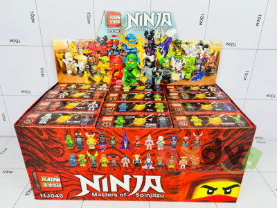 Фото Конструктор "Ниндзя - мастера Кружитцу / Ninja Masters of Spinjitzu" HJ040 1/12 в интернет-магазине axdv.ru