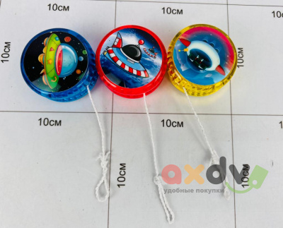 Фото Игрушка Йо-Йо  светящийся 1/12шт в интернет-магазине axdv.ru