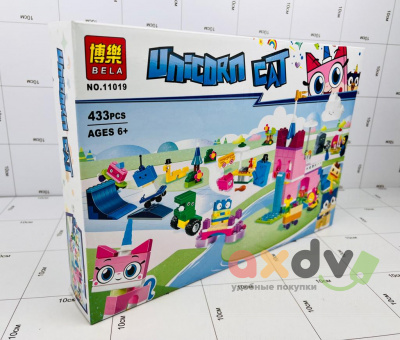 Фото Конструктор "Кот-единорог / Unicorn Cat" 433 дет. в интернет-магазине axdv.ru