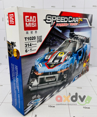 Фото Конструктор "Страсть к скоростным гонкам / Speed Car Passion Track" 314 дет. в интернет-магазине axdv.ru