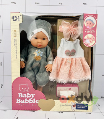 Фото Кукла пупс с платьем "Лепет младенца / Baby Babble" в интернет-магазине axdv.ru
