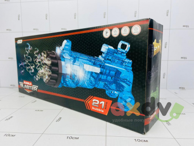 Фото Автомат для создания мыльных пузырей "Blaster Bubble" в интернет-магазине axdv.ru