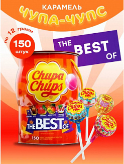 Фото Карамель Чупа Чупс "Лучший / The Best" 6*150*12г в интернет-магазине axdv.ru / аиксдв