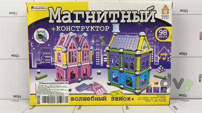Фото Магнитный конструктор волшебный замок в интернет-магазине axdv.ru