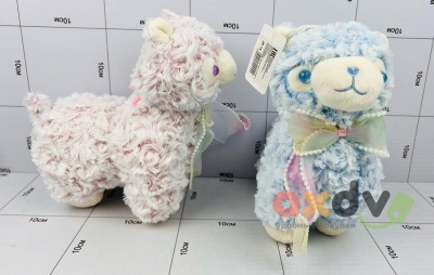 Фото Игрушка мягкая "Альпака с бантом" JR-19 в интернет-магазине axdv.ru