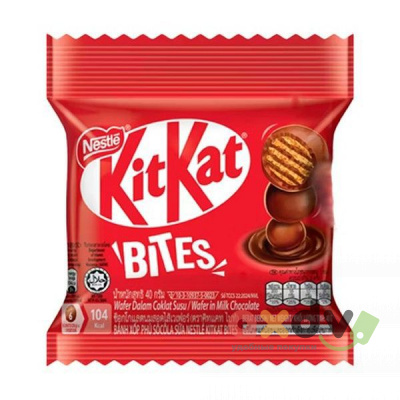 Фото КитКат кусочки / KitKat BITES (импорт) 40г х 30шт в интернет-магазине axdv.ru