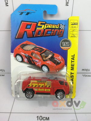 Фото Машинка металлическая на блистере "Ассорти» в интернет-магазине axdv.ru