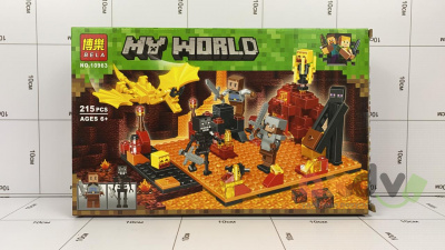 Фото Конструктор "Мой мир / My World" 215 дет. в интернет-магазине axdv.ru