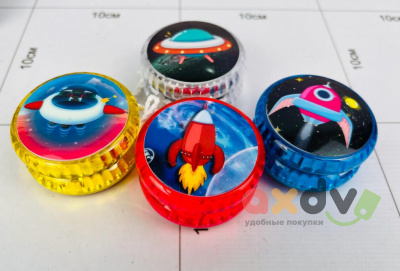 Фото Игрушка Йо-Йо  светящийся 1/12шт в интернет-магазине axdv.ru