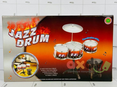 Фото Барабанная установка "Джазовый барабан / Jazz Drum" 1819Т в интернет-магазине axdv.ru