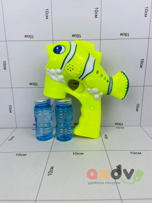 Фото Мыльные пузыри пистолет Bubble Gun в интернет-магазине axdv.ru