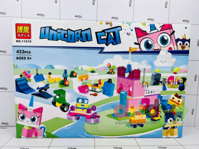 Фото Конструктор "Кот-единорог / Unicorn Cat" 433 дет. в интернет-магазине axdv.ru