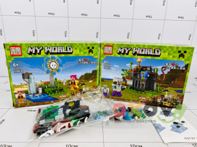 Фото Конструктор "Мой мир / My World" 63127 1/8 (69-74 дет.) в интернет-магазине axdv.ru