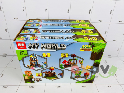 Фото Конструктор "Мой мир / My World" 6018 (178-194 дет.) в интернет-магазине axdv.ru