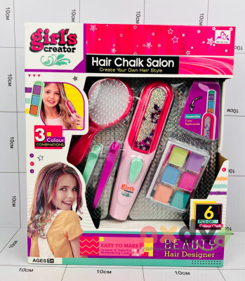 Фото Набор для девочек "Салон мелков для волос / Hair Chalk Salon" в интернет-магазине axdv.ru